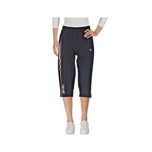 Freddy Women's Cropped Black Capri Pants 3/4-Length Cotton Shorts Sz S Italy